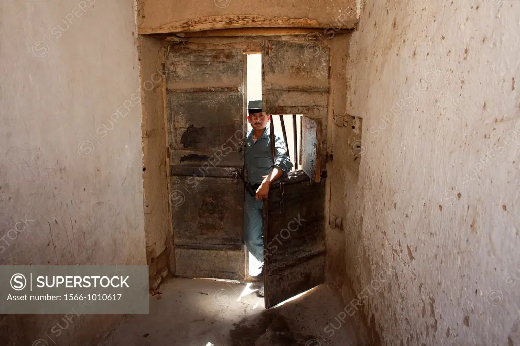 Male prison in Kunduz, Afghanistan