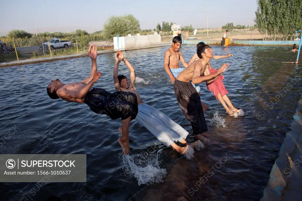 swimming pool in Kunduz, Afghanistan