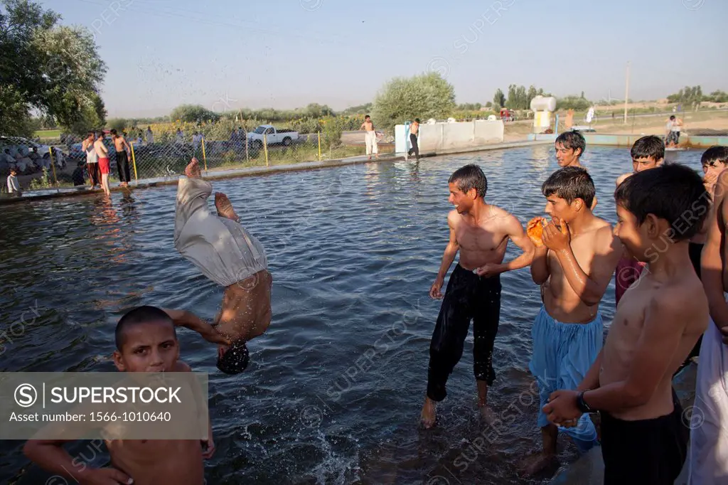 swimming pool in Kunduz, Afghanistan