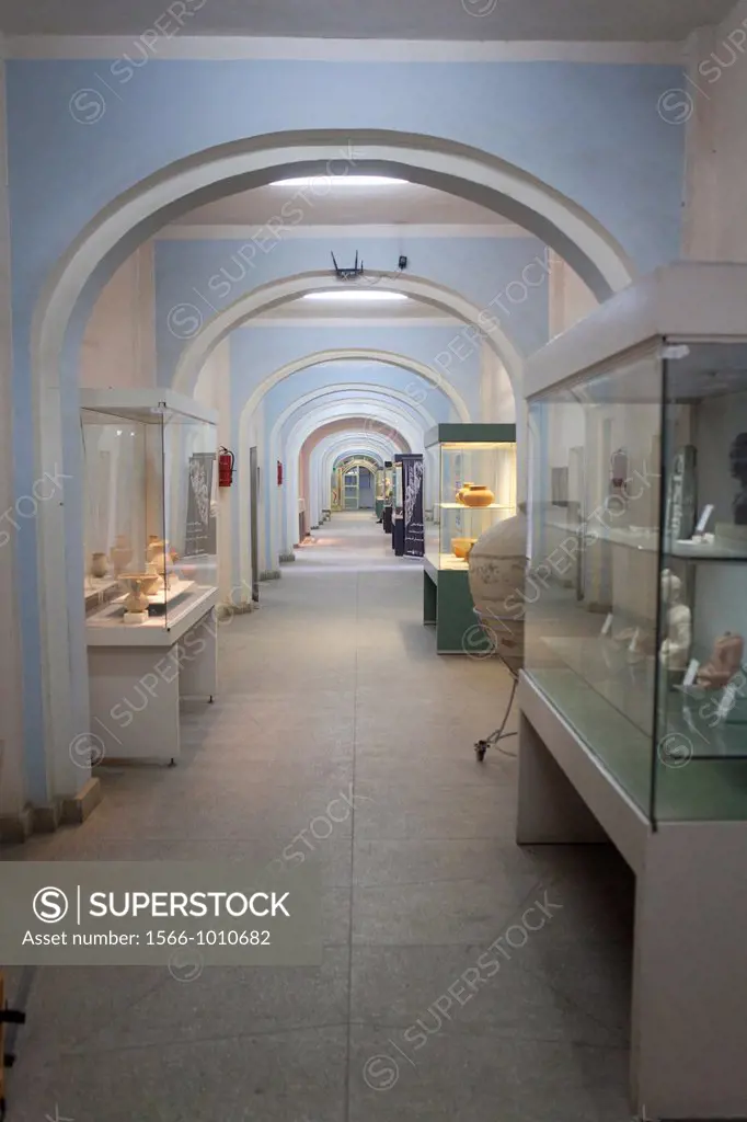 inside the national museum, Kabul