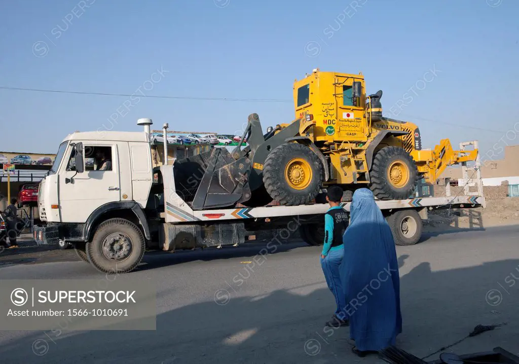 landmine clearing machine in kabul