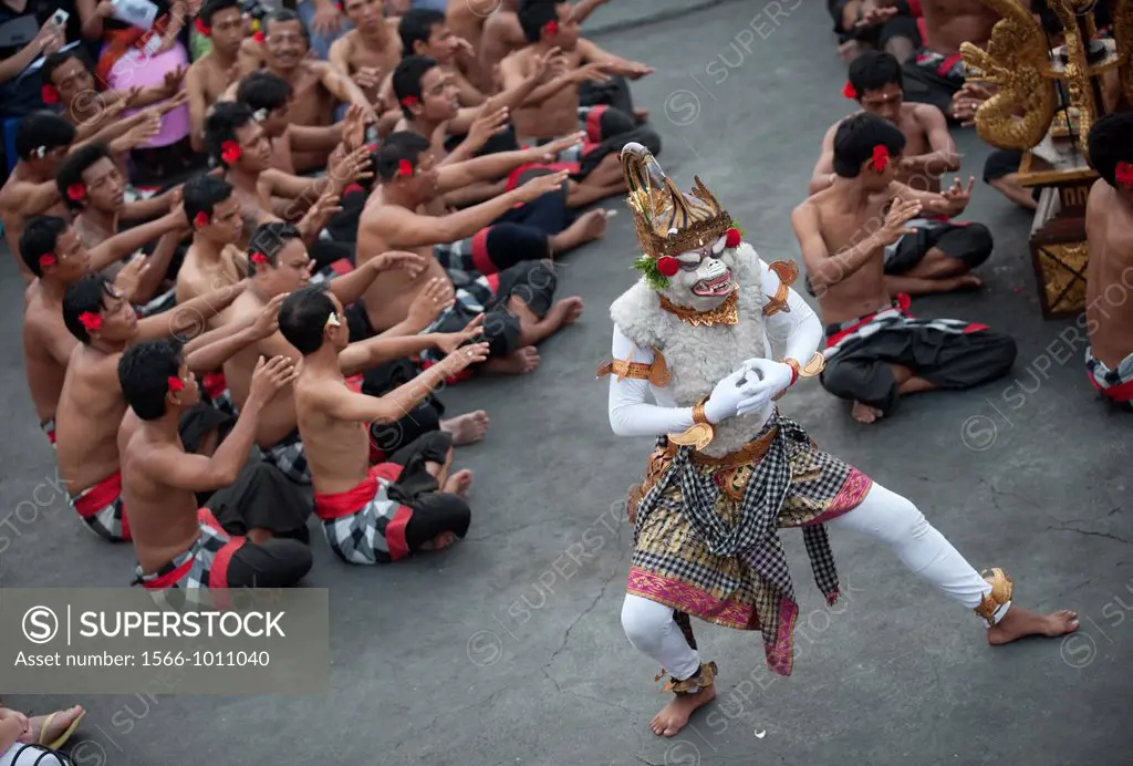 Kecak dance in bali island, indonesia,southeast Asia