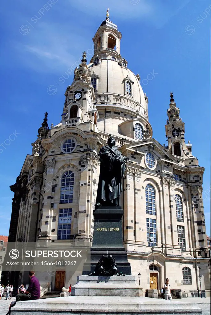 Church of Our Lady in Dresden - Caution: For the editorial use only  Not for advertising or other commercial use!
