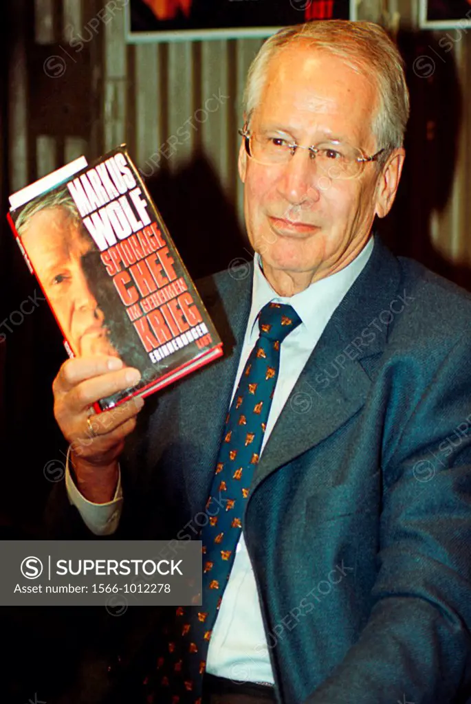 Portrait of Markus Wolf - *19  01  1923 - 09  11  2006: Boss of the foreign spying of the Ministry of State Security of the GDR - Caution: For the edi...