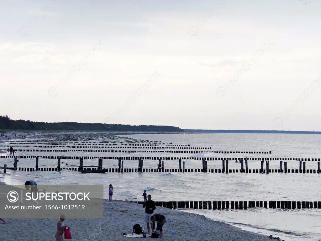 Zingst Peninsula is the easternmost portion between the city of Rostock and town of Stralsund on the southern shore of the Baltic Sea  Mecklenburg-Wes...