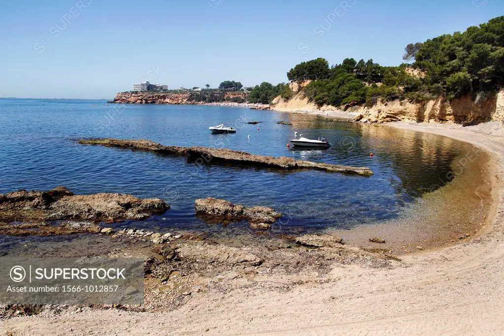 Cap Roig beach  L´Ampolla, Tarragona province, Catalunya, Spain