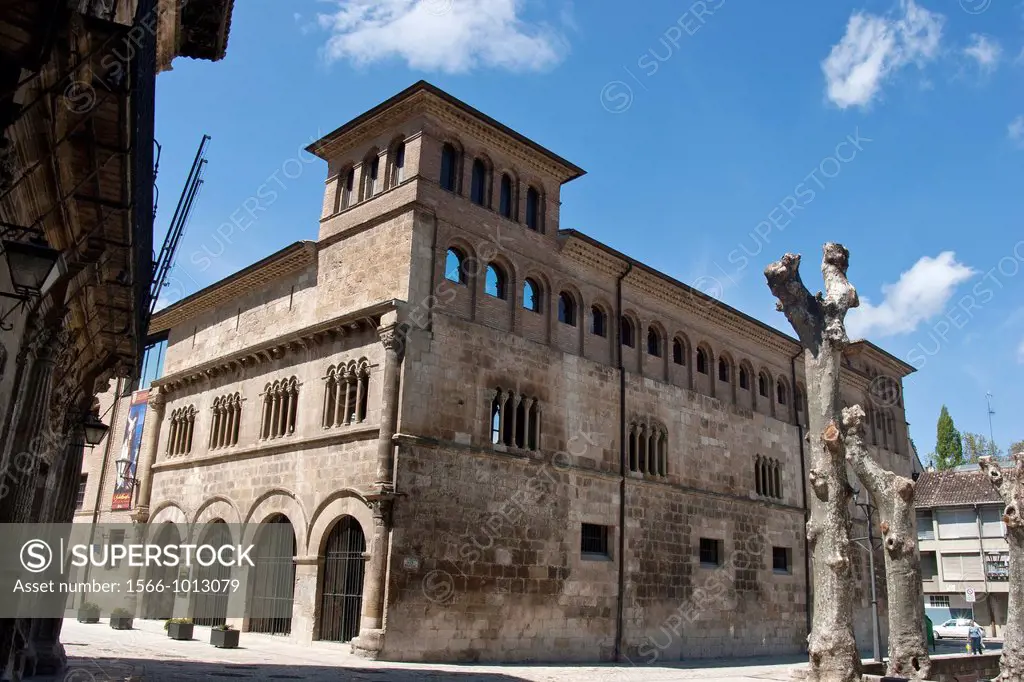 Palace of the Kings of Navarre, Estella, Navarre, Spain, Europe