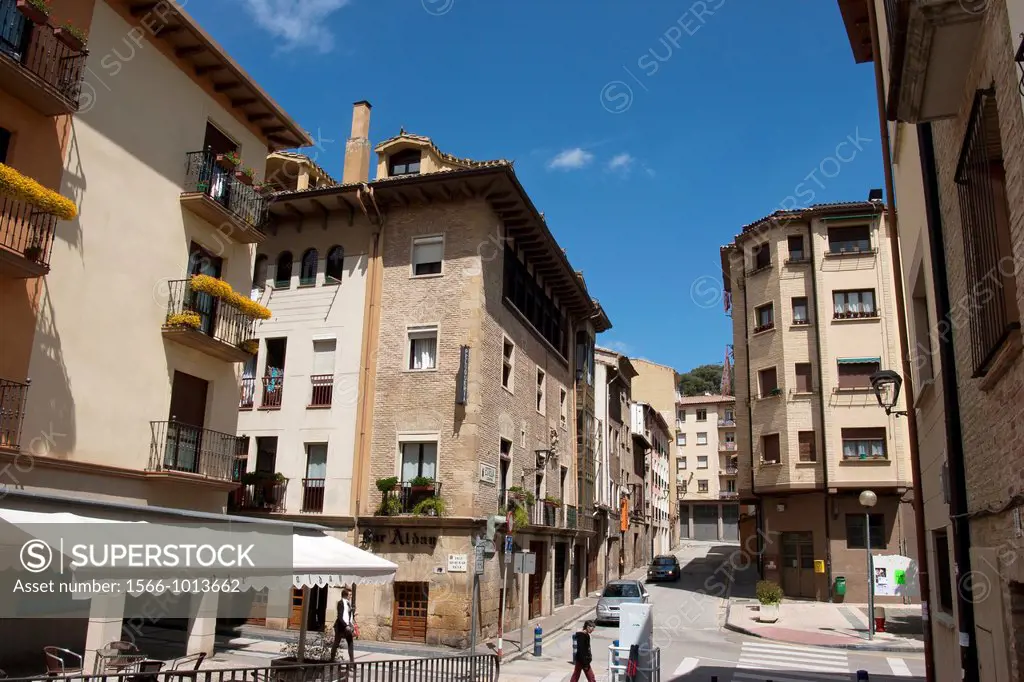 Estella Street, Lizarra, Navarre, Spain, Europe