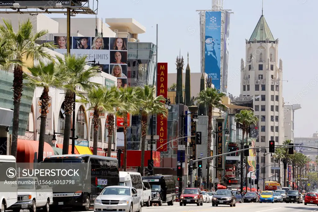USA, California, city of Los Angeles, Hollywood Boulevard