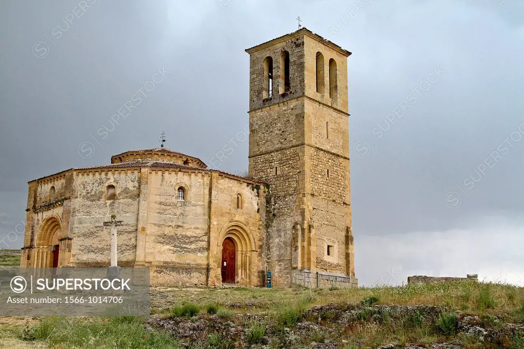 Church of Vera Cruz, near Segovia, Castile La Mancha, Spain