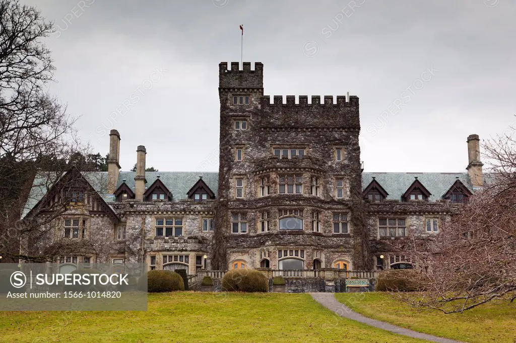Canada, British Columbia, Vancouver Island, Victoria, Royal Roads University, Hatley Park Castle