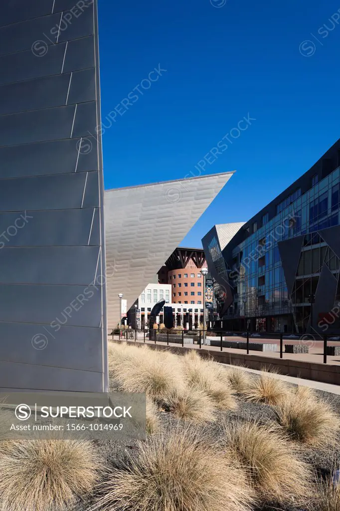 USA, Colorado, Denver, Denver Art Museum, designed by Daniel Liebeskind and Davis Partnership Architects