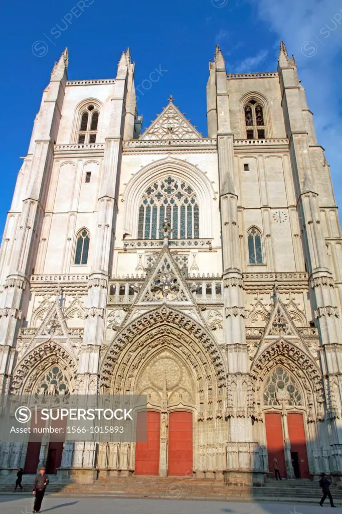France, Loire Atlantique, Nantes, Saint Pierre and Saint Paul cathedral