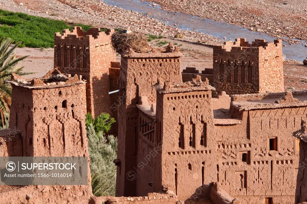 the ancient kasbah of Ait Benhaddou UNESCO World Heritage Site, Morocco