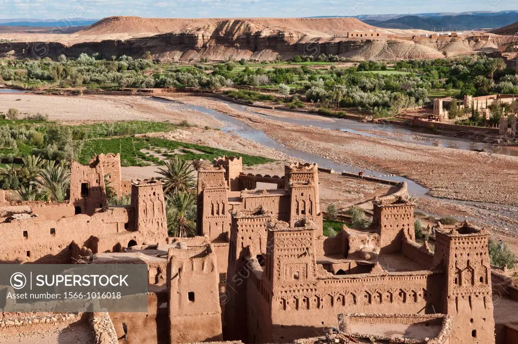 the ancient kasbah of Ait Benhaddou UNESCO World Heritage Site, Morocco