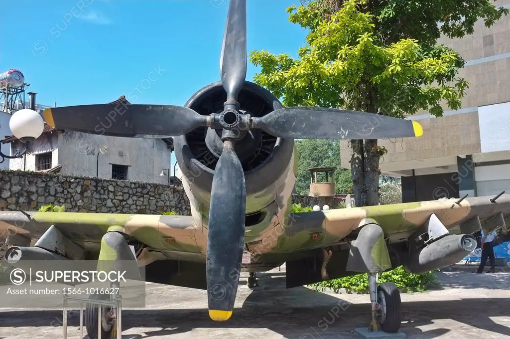 US Douglas A1 Skyraider aircraft, War Remnants Museum, Ho Chi Minh City, Vietnam