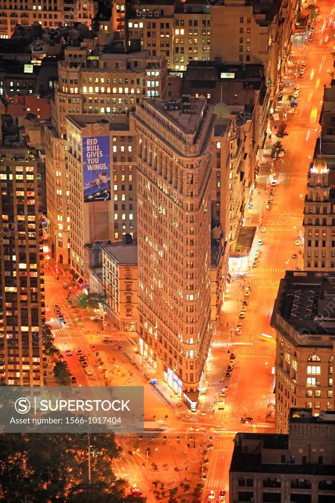 View of buildings and Flatiron building