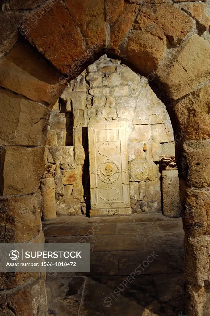 Hall inside Limassol medieval castle, Limassol, Cyprus, Eastern Mediterranean Sea