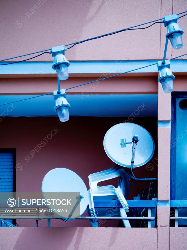 Antennas, Benidorm, Spain