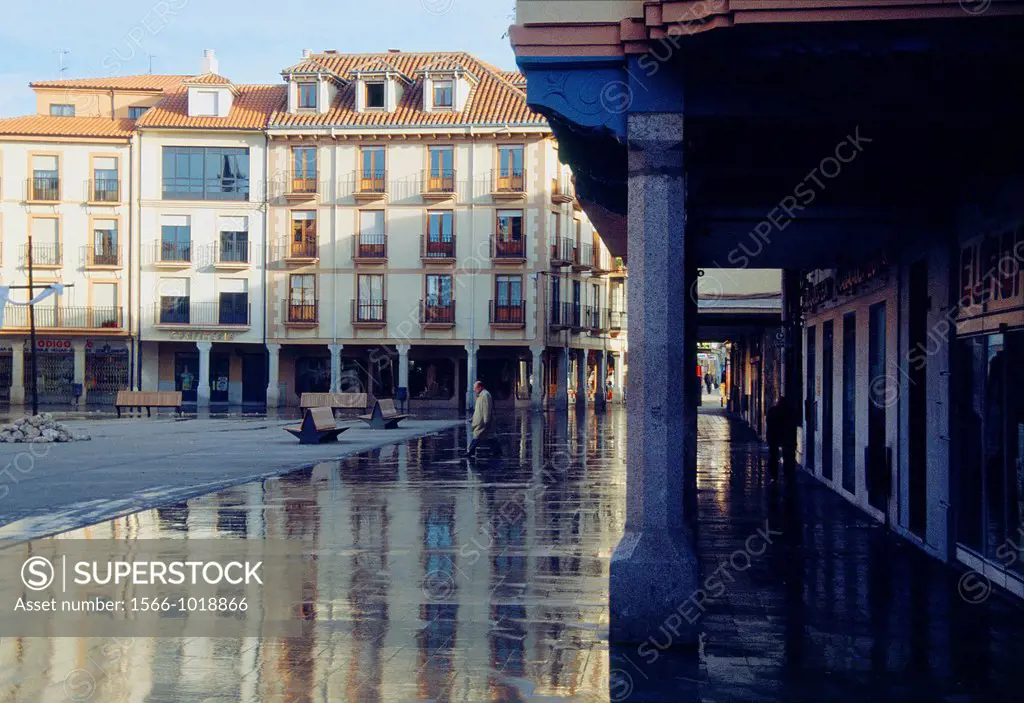 Main Square. Astorga, Leon province, Castilla Leon, Spain.