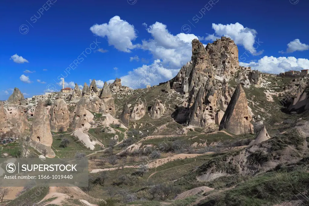 Uchisar Fortress, Uchisar, Cappadocia, Turkey
