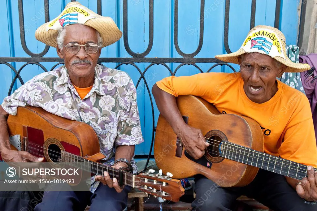 Street Musicians, Plaza De La Catedral, Havana, Cuba
