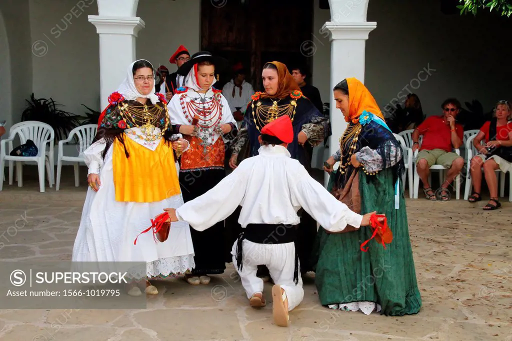 Spain , balearic island , Ibiza , spanish traditional costumes
