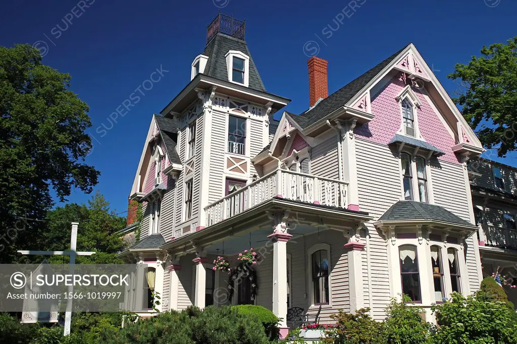 The Painted Lady Bed and Breakfast, in the town of Sandwich, Cape Cod, Massachusetts