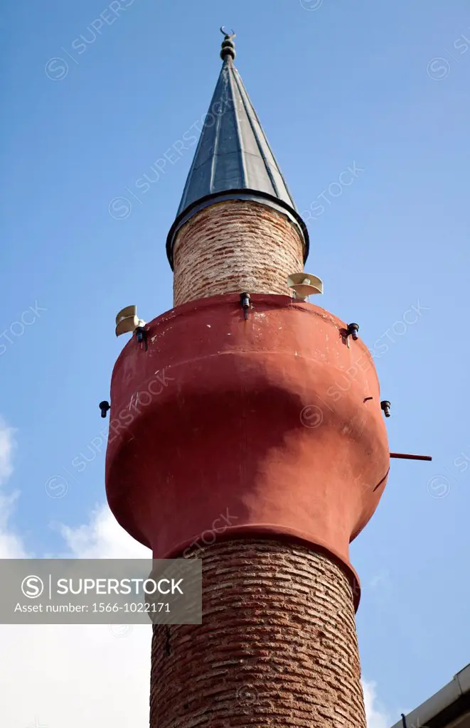 old minaret in istanbul