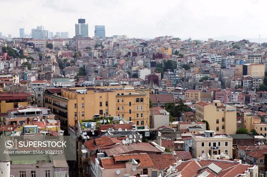 view from the Galata tower, Istanbul