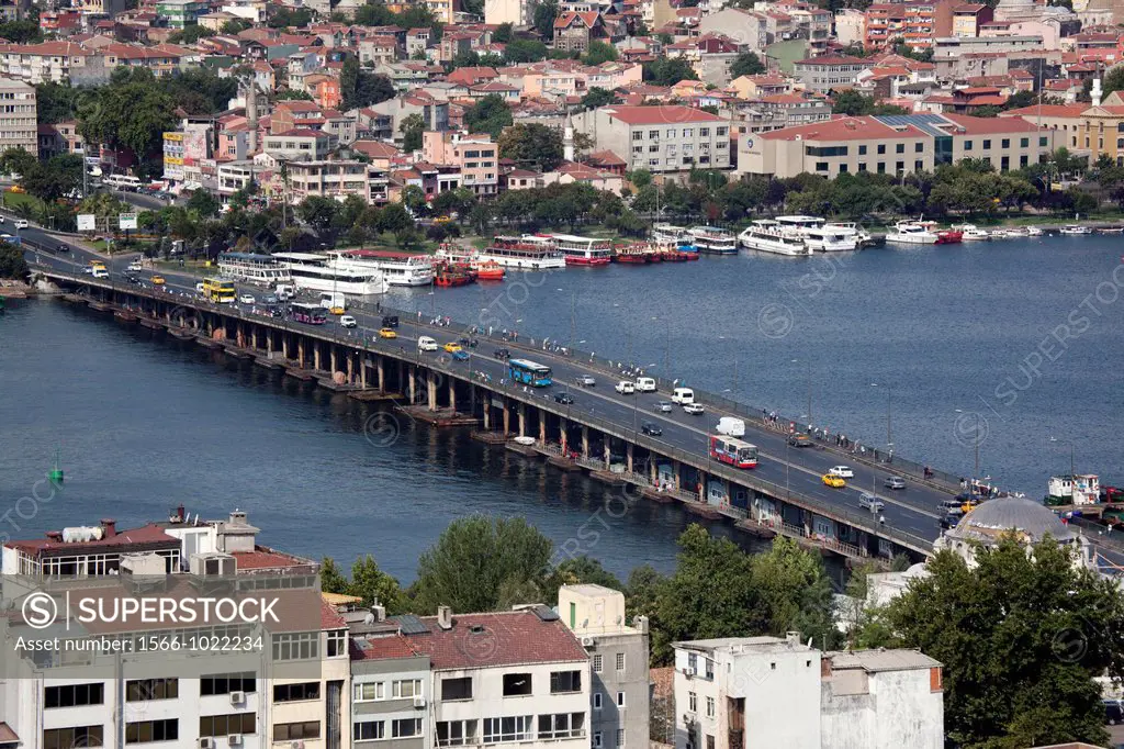 Ataturk avenue unkapani bridge, istanbul