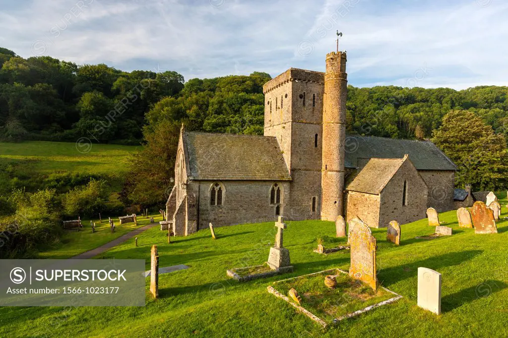 A view to St  Winifred´s Church dedicated to Saint Winifred, a Welsh saint, It is among the oldest and most architecturally significant parish churche...