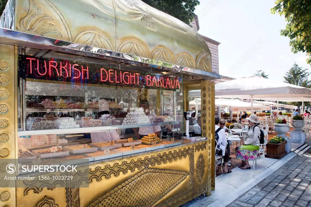 turkish delight shop, istanbul