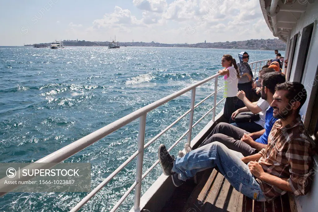 ferry on the Bosphorus, istanbul