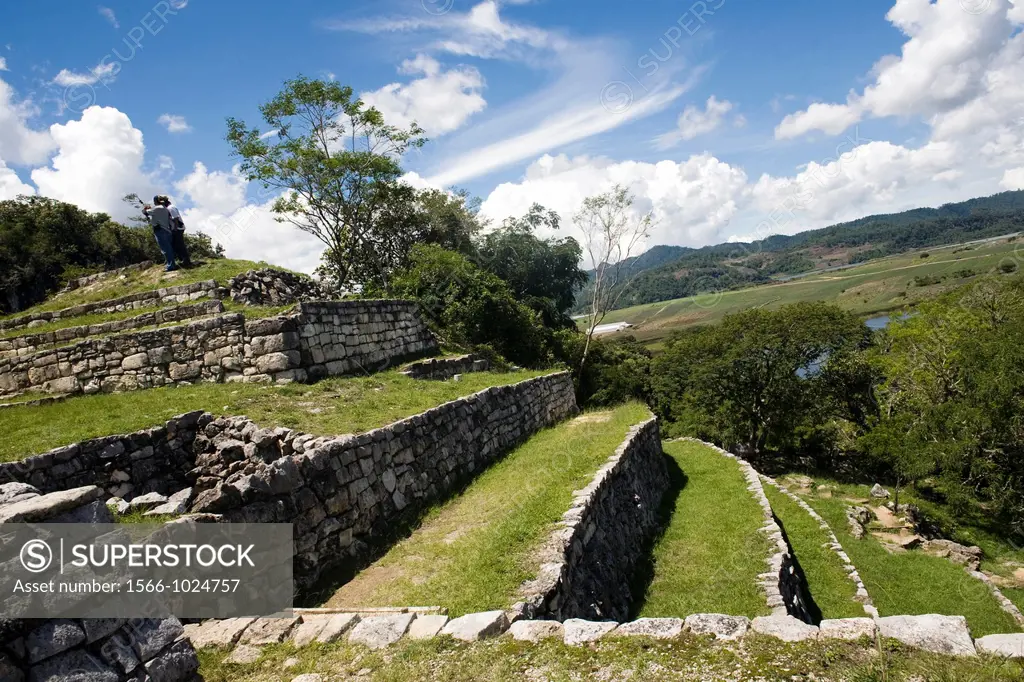 Chinkultic mayan archeological site, Chiapas, México