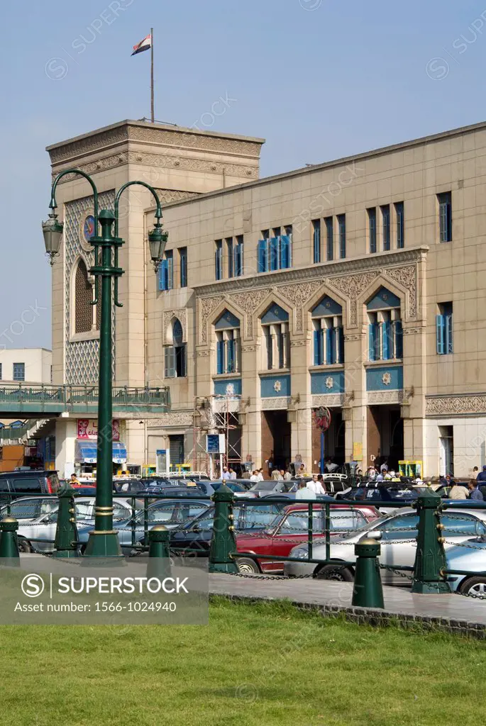 Railway Station of Mahattat Ramses, Cairo, Egypt, North Africa, Africa