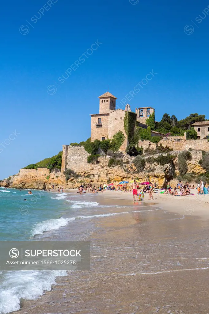 Spain ,Catalunya Region, Tarragona Province, Tamarit Castle