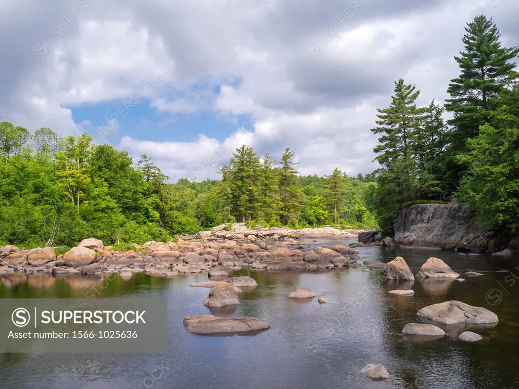 Moose River in the Adirondack Mountains of New York State