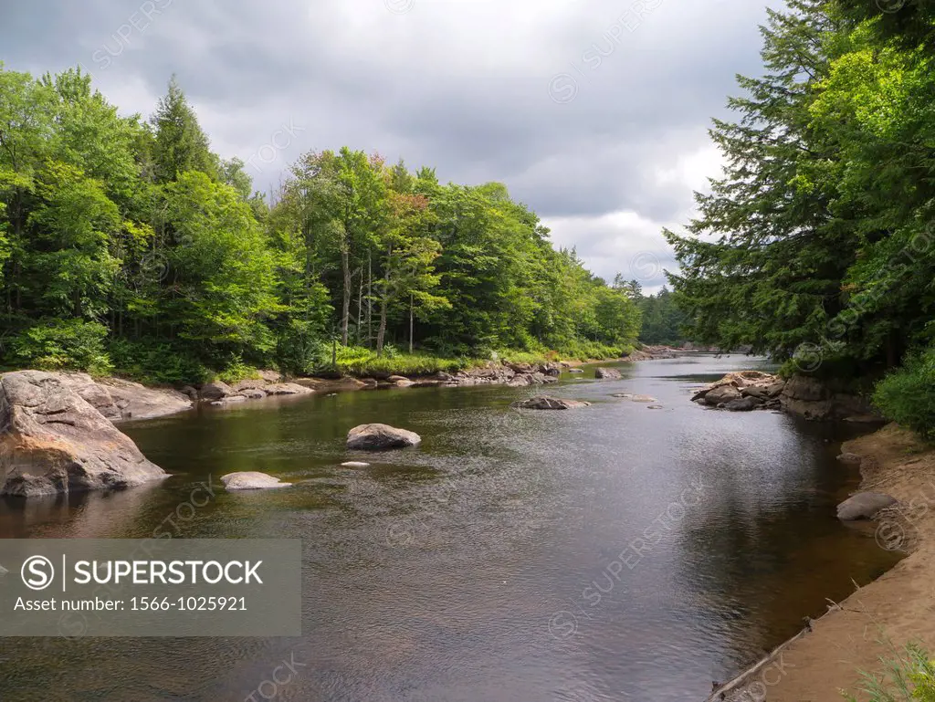 Moose River in the Adirondack Mountains of New York State
