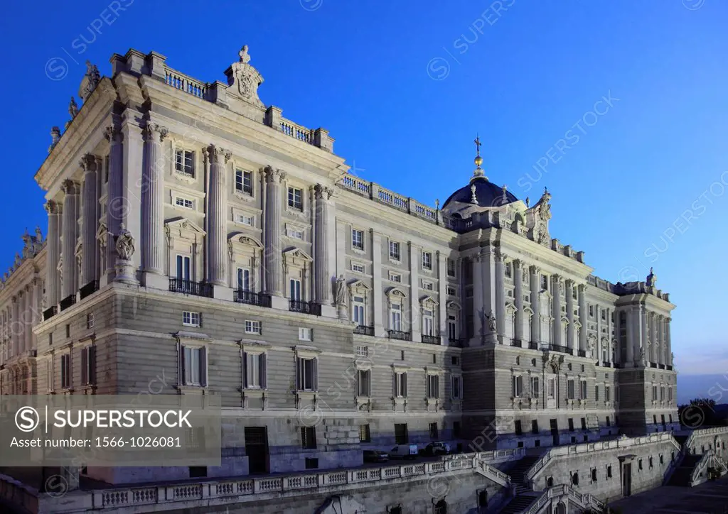 Spain, Madrid, Palacio Real, Royal Palace,