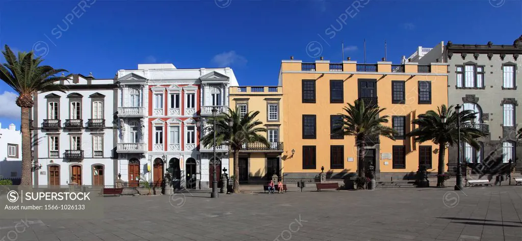 Spain, Canary Islands, Gran Canaria, Las Palmas, Plaza de Santa Ana,