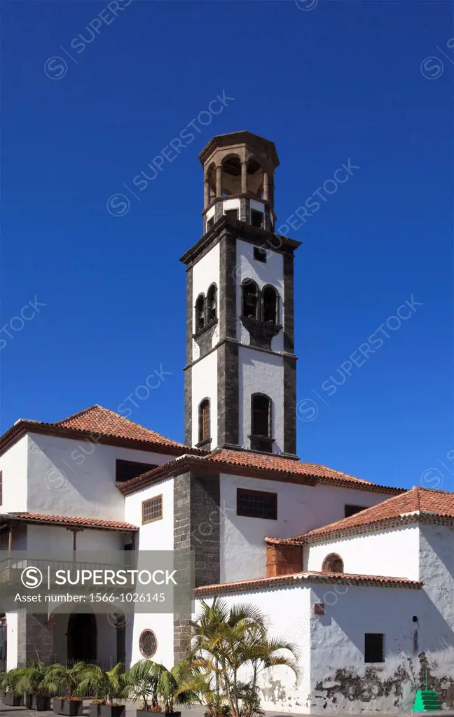 Spain, Canary Islands, Tenerife, Santa Cruz, Iglesia de la Concepcion, church,