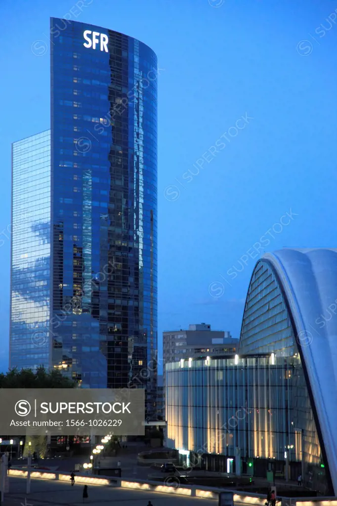 France, Paris, La Défense, business district, modern architecture,
