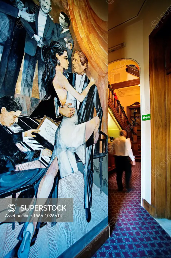 Hotel Dedicated to Tango ´www mansiondandiroyal com´, San Telmo District, Buenos Aires, Argentina.