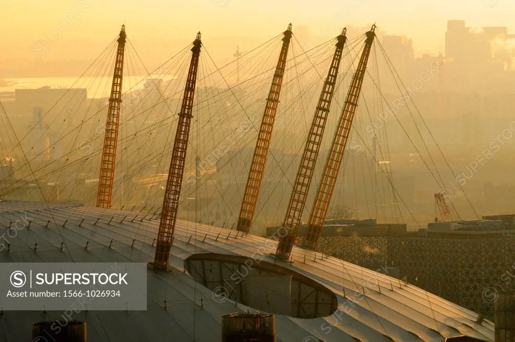 The Millennium Dome, London, England, United Kingdom.