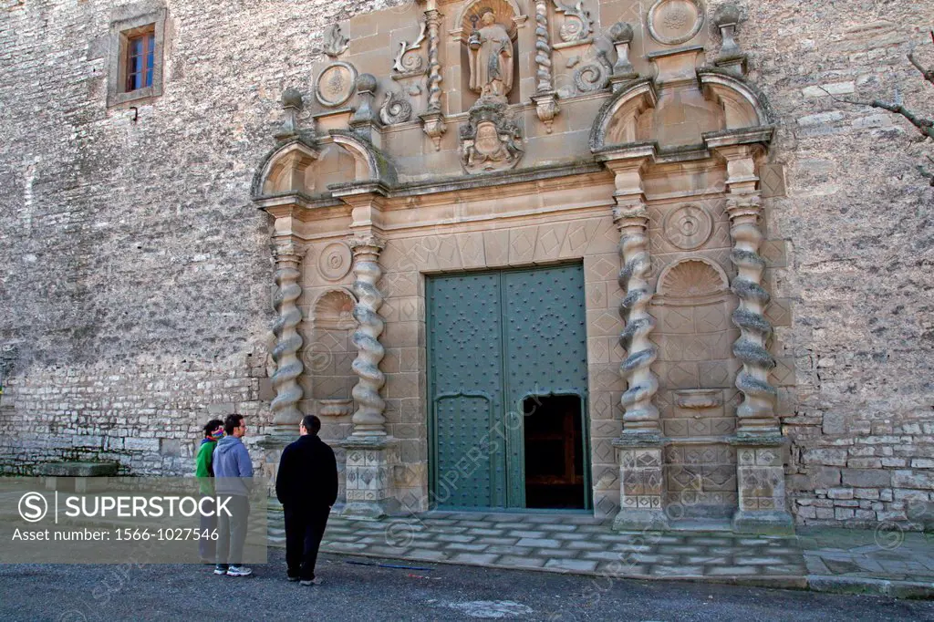 Sant Ramon Nonat church, s  XVII, San Ramon, La Segarra, Catalonia, Spain 