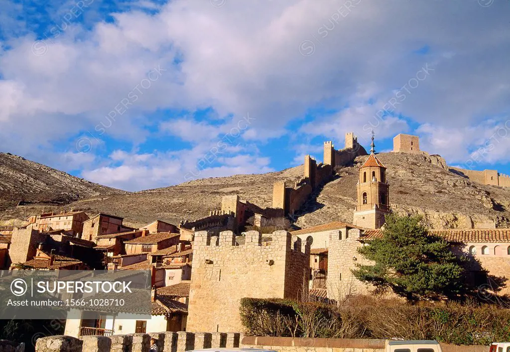 General view. Albarracin, Teruel province, Aragon, Spain.