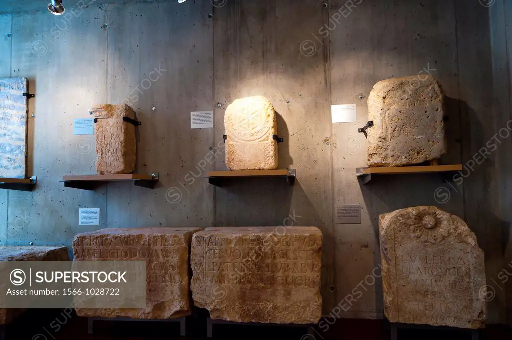 Museum of the archaeological site of Clunia Sulpicia, Burgos, Castilla y Leon, Spain, Europe