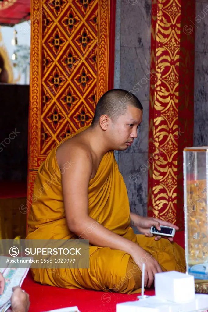 Wat Phrathat Doi Suthep temple  Chiang Mai, Thailand