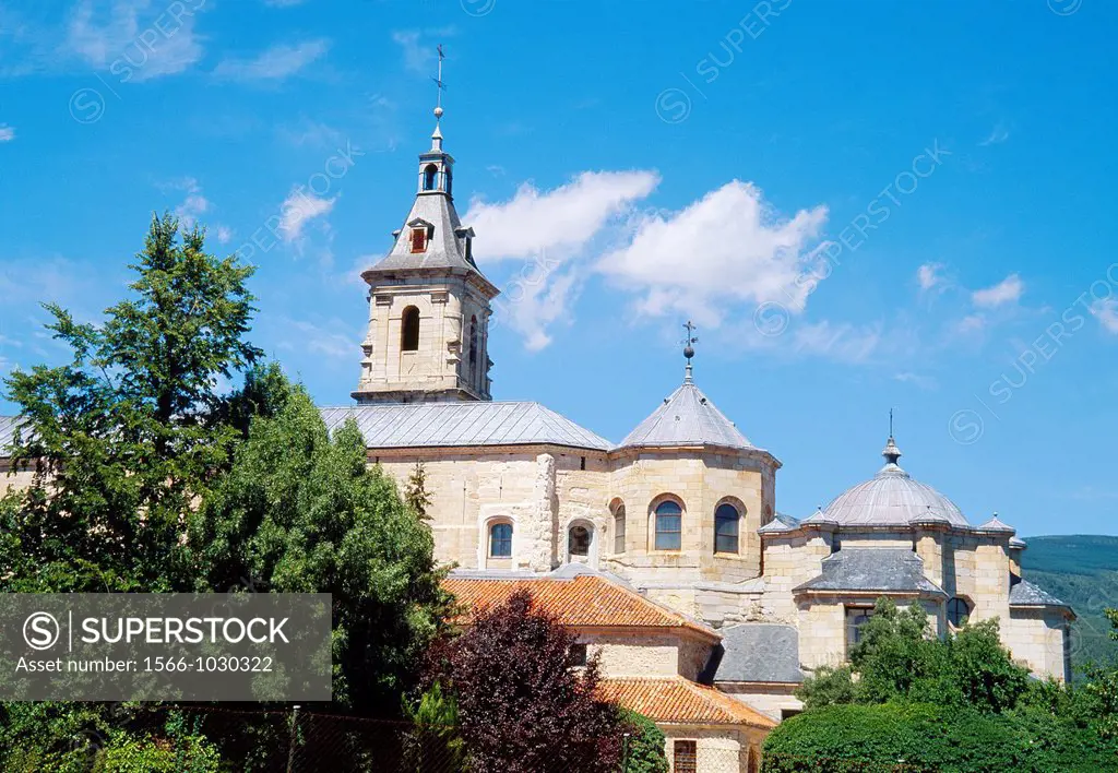 El Paular monastery. Rascafria, Madrid province, Spain.